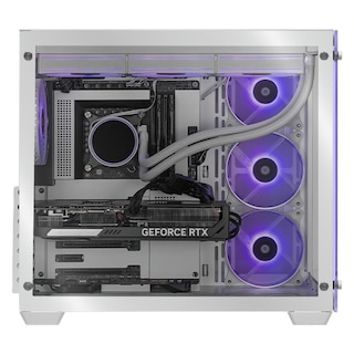 Foto 4 | Xtreme Pc Gaming Geforce Rtx 5070 Intel Core I9 14900kf 32gb Ssd 2tb Sistema Liquido Wifi White