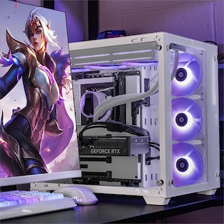 Foto 6 | Xtreme Pc Gaming Geforce Rtx 5070 Intel Core I9 14900kf 32gb Ssd 2tb Sistema Liquido Wifi White