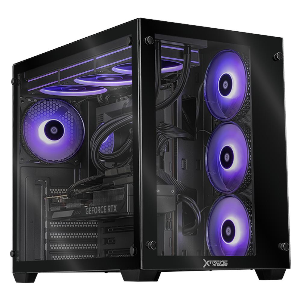 Xtreme Pc Gaming Geforce Rtx 5070 Intel Core I9 14900kf 32gb Ssd 2tb Sistema Liquido Wifi Black