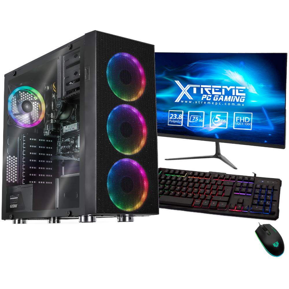 Xtreme Pc Gaming Intel Core I7 11700 16gb Ssd 500gb Monitor 23.8 Wifi Negro $17,918
