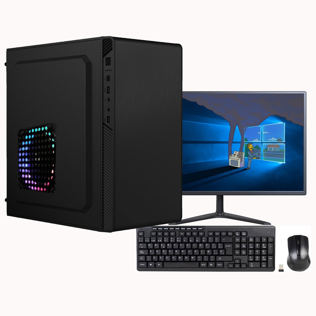 Pc Computadora Armada 8gb Ram 960gb Disco Ssd Wifi Monitor 19' $9,579