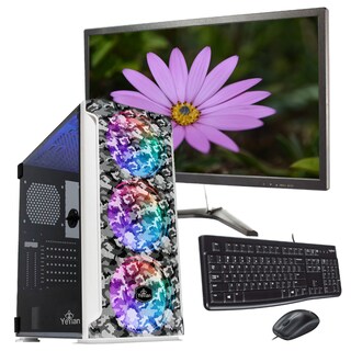 Foto 1 | Servidor PC Gamer Ryzen 5 5600G RAM 8 GB SSD 960 GB 500 W Monitor 21.5 "