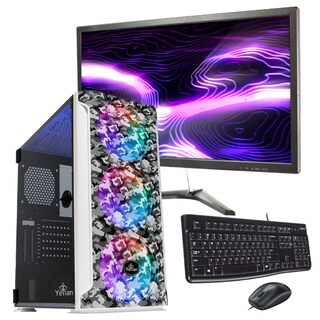 Foto 1 | Servidor PC Gamer DreamMachineMx Ryzen 5 5600G RAM 16 GB SSD 960 GB GTX 1650 Monitor 21.5 "