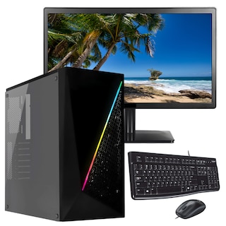 Foto 1 | Servidor Pc Gamer Ryzen 5 5600g Ram 32gb Ssd 240gb Monitor 19.5 Wifi