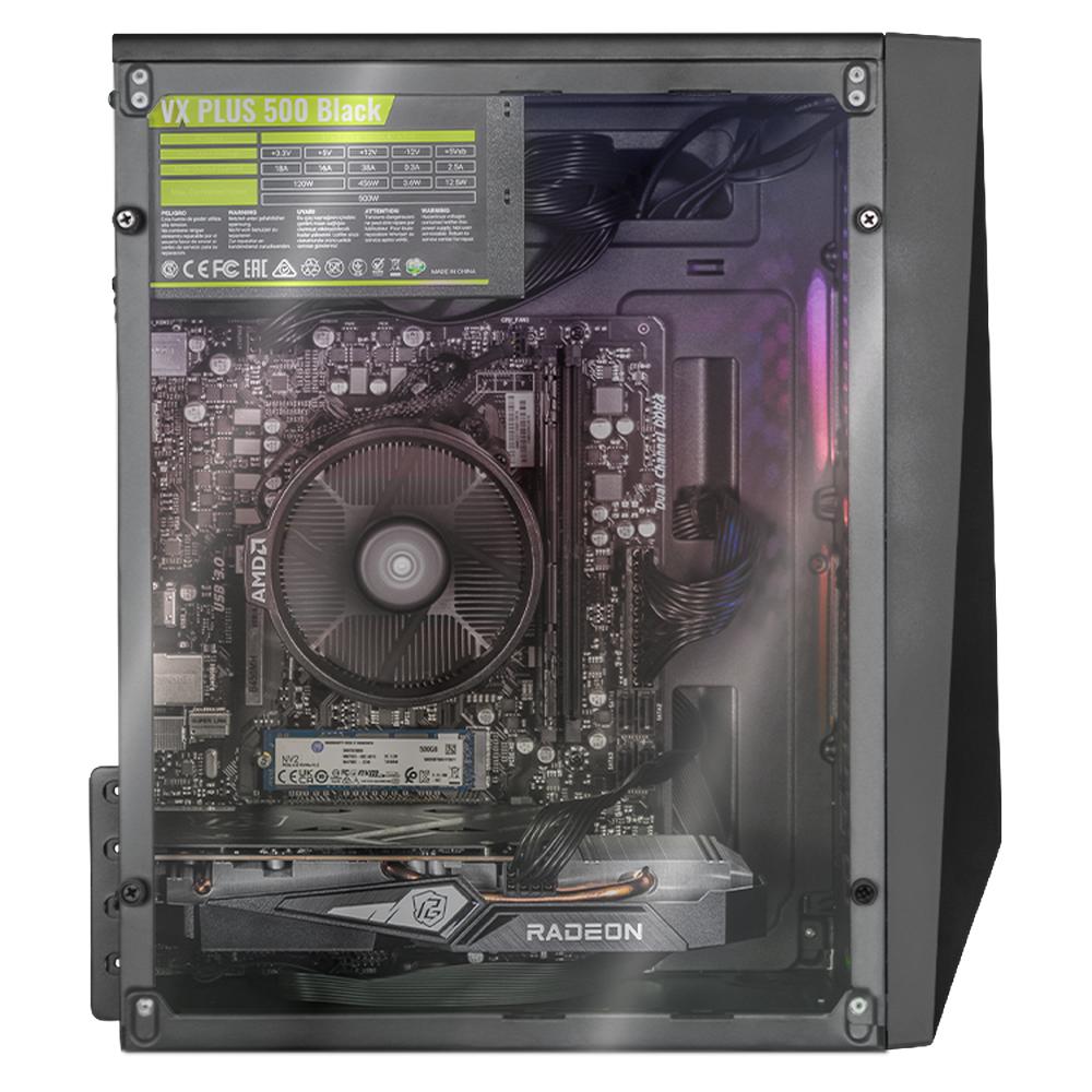 Foto 7 pulgar | Xtreme Pc Gaming AMD Radeon RX 6500 Xt Ryzen 5 3600 16 GB Ssd 500 GB Monitor 23.8 144hz Wifi