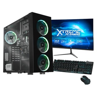Foto 1 | Xtreme Pc Gaming Intel Core I7 10700 16gb Ssd 480gb Monitor 23.8 Wifi
