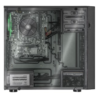 Foto 6 | Xtreme Pc Gaming Amd Radeon Vega Renoir Ryzen 5 5600g 16gb Ssd 240gb 2tb Monitor 27 Wifi Black