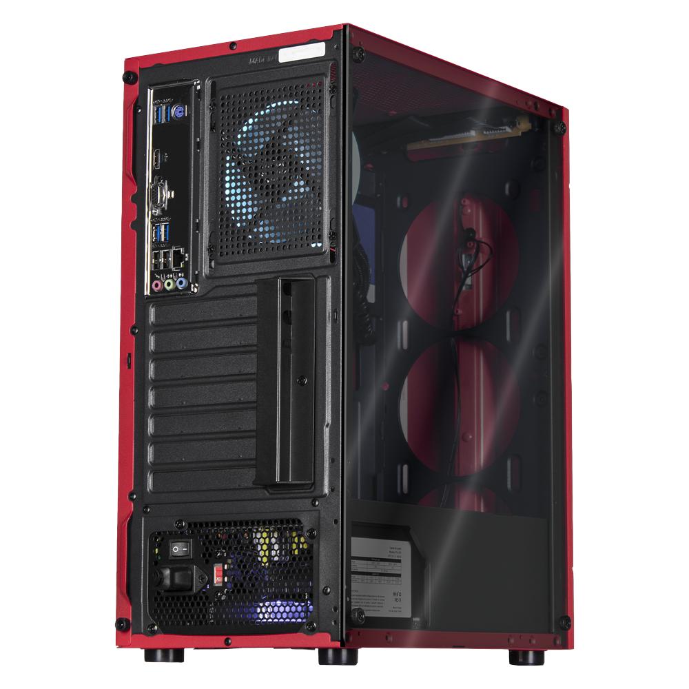 Xtreme Pc Gaming Amd Radeon Vega Renoir Ryzen 5 5600g 16gb Ssd 240gb 2tb Monitor 27 Wifi Red 0625