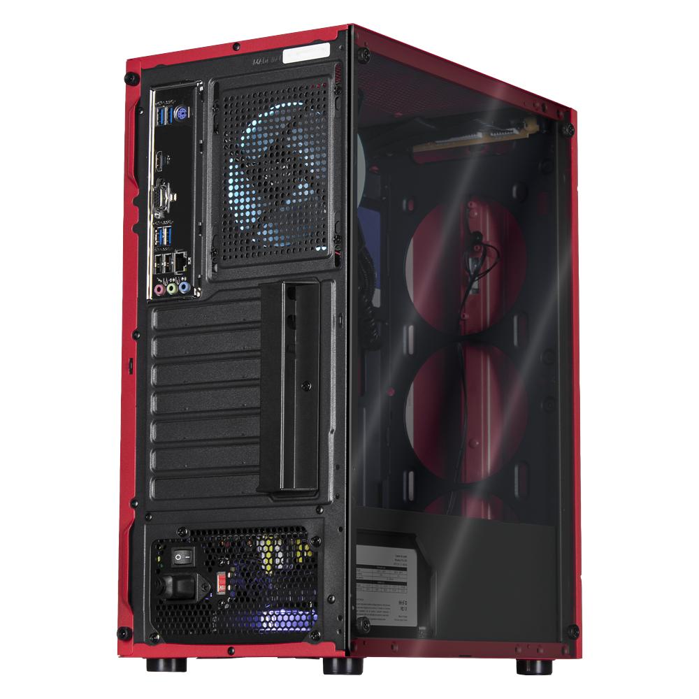 Foto 5 pulgar | Xtreme Pc Gaming Amd Radeon Vega Renoir Ryzen 5 5600g 16gb Ssd 240gb 2tb Monitor 27 Wifi Red