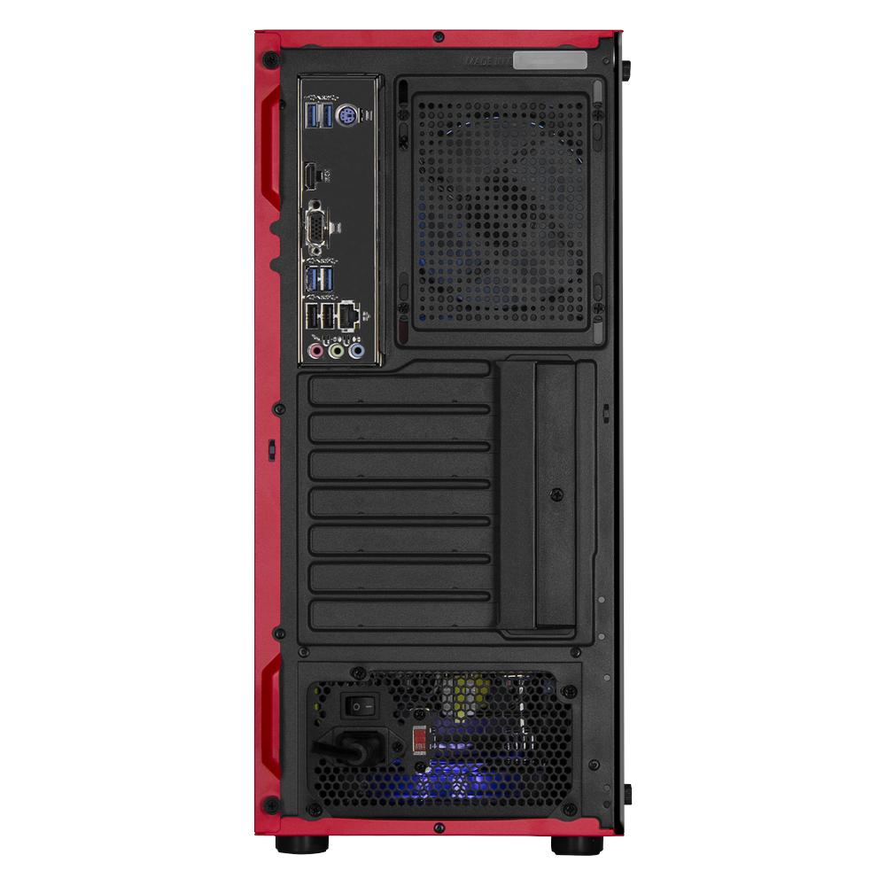 Foto 6 pulgar | Xtreme Pc Gaming Amd Radeon Vega Renoir Ryzen 5 5600g 16gb Ssd 240gb 2tb Monitor 27 Wifi Red
