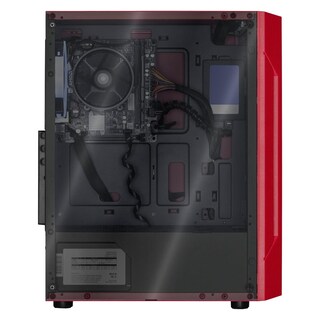Foto 6 | Xtreme Pc Gaming Amd Radeon Vega Renoir Ryzen 5 5600g 16gb Ssd 240gb 2tb Monitor 27 Wifi Red