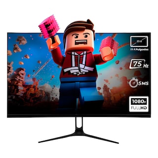 Foto 2 | Xtreme Pc Gaming Amd Radeon Vega Renoir Ryzen 7 5700g 16gb Ssd 500gb Monitor Curvo 23.8 Wifi Black