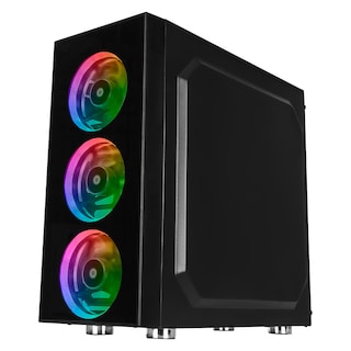 Foto 3 | Xtreme Pc Gaming Amd Radeon Vega Renoir Ryzen 7 5700g 16gb Ssd 500gb Monitor Curvo 23.8 Wifi Black