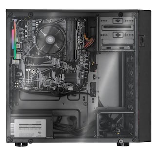 Foto 5 | Xtreme Pc Gaming Amd Radeon Vega Renoir Ryzen 7 5700g 16gb Ssd 500gb Monitor Curvo 23.8 Wifi Black