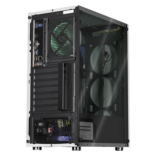 Foto 4 | Xtreme Pc Gaming Amd Radeon Vega Renoir Ryzen 5 4600g 16gb Ssd 240gb 3tb Monitor 27 Wifi White