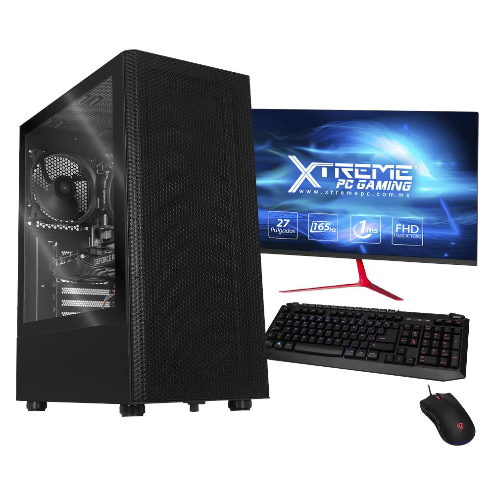 Foto 2 pulgar | Xtreme Pc Gaming Geforce Rtx 3060 Amd Ryzen 5 5600x 16gb Ssd 500gb 2tb Monitor 27 165hz Wifi