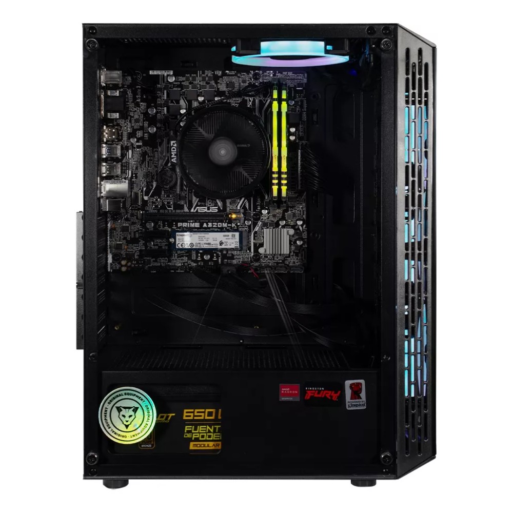 Foto 5 pulgar | Pc Gamer Ocelot Ryzen Series Cubs Amd Ryzen 5 5600g 16 Gb Ddr4 500gb Ssd M.2 650w 80 Plus Bronze