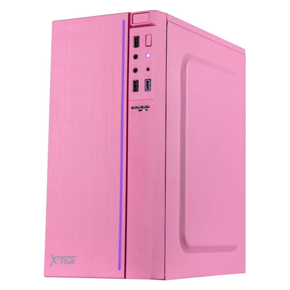 Foto 3 | Xtreme Pc Gaming Amd Radeon Rx 6500 Xt Ryzen 5 4500 16gb Ssd 250gb 2tb Monitor 23.8 144hz Wifi Pink