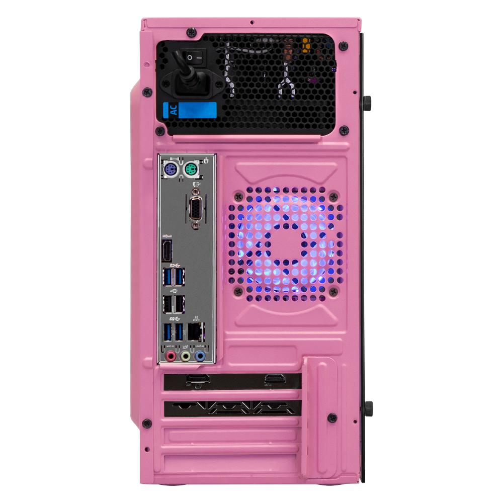 Foto 6 pulgar | Xtreme Pc Gaming Amd Radeon Rx 6500 Xt Ryzen 5 4500 16gb Ssd 250gb 2tb Monitor 23.8 144hz Wifi Pink