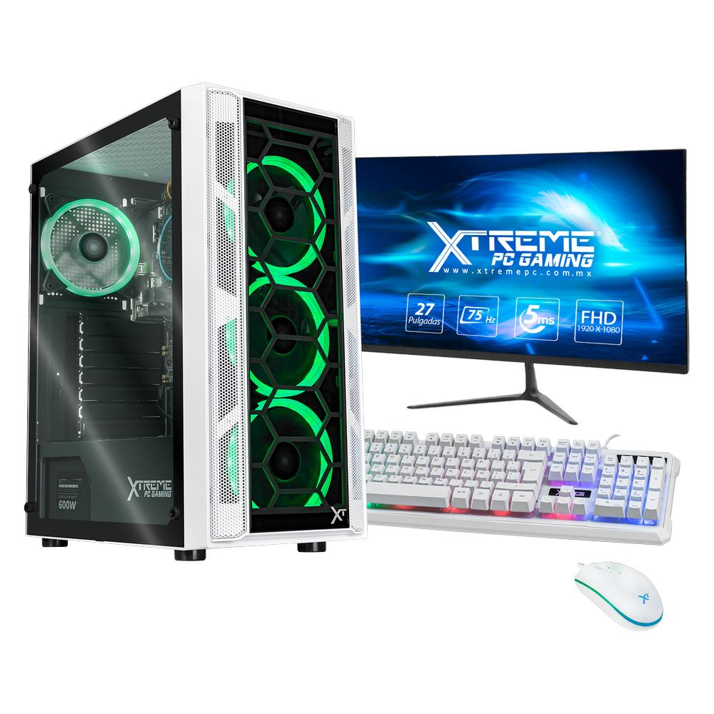 Foto 2 pulgar | Computadora  Xtreme Pc Gaming Intel Core I7 12700 16gb Ssd 1tb Monitor 27 Wifi White