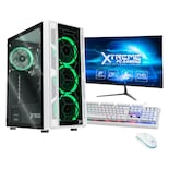 Computadora Xtreme Pc Gaming Intel Core I7 12700 16gb Ssd 1tb Monitor 27 Wifi White