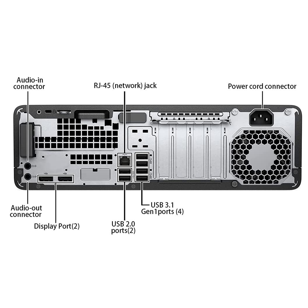 Foto 5 | Computadora de Escritorio HP Elitedesk 800 G3 SFF Intel I5 32 GB RAM - Venta Internacional