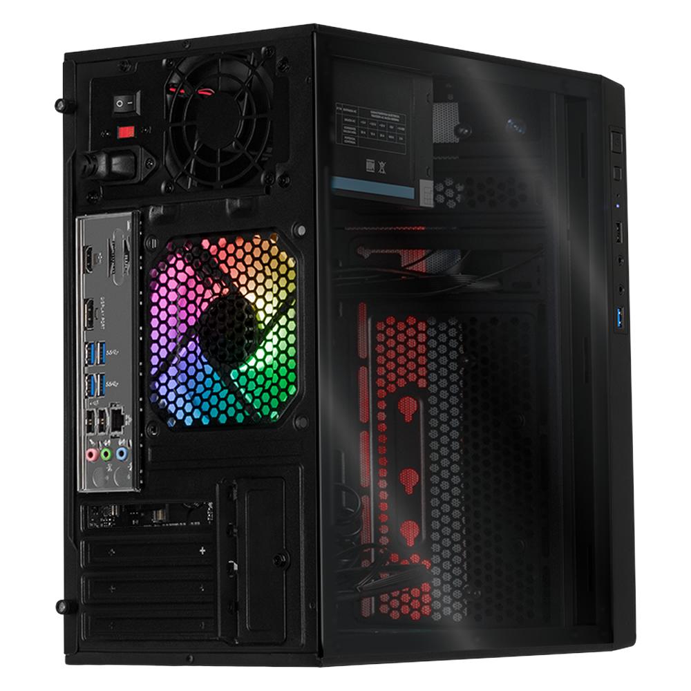 Foto 4 | Xtreme Pc Gaming Amd Radeon Vega Renoir Ryzen 5 5600gt 16gb Ssd 500gb Monitor 23.8 Wifi Negro