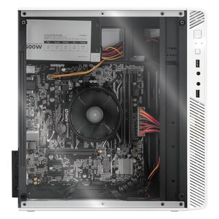 Foto 6 | Xtreme Pc Gaming Amd Radeon Vega Renoir Ryzen 5 4600g 16gb Ssd 500gb Monitor 23.8 Wifi Blanco