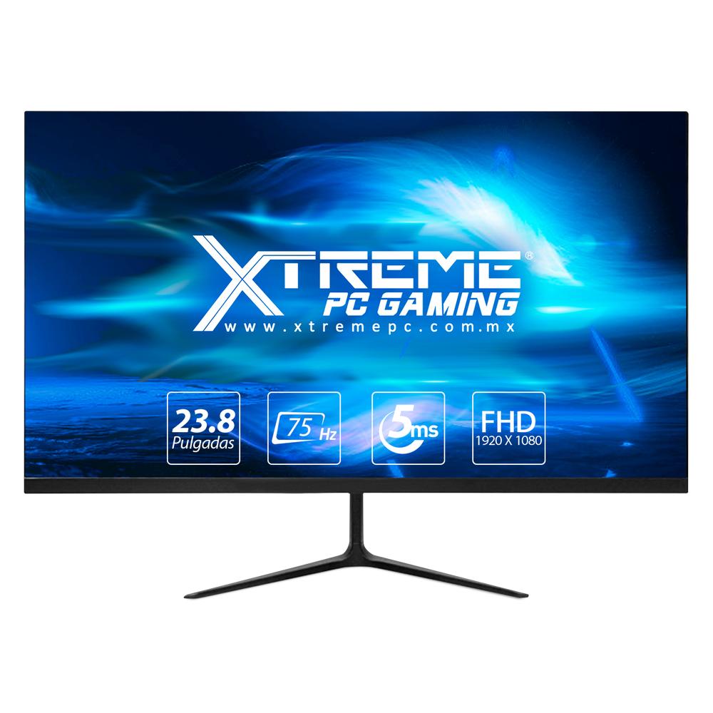 Foto 3 pulgar | Xtreme PC Intel Quad Core J4125 2.7 Ghz 16 GB SSD 500 GB Monitor 23.8'' Wifi Fusion Black