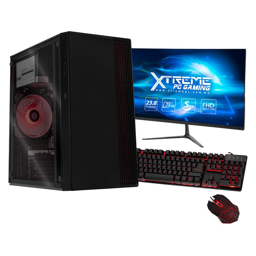 Foto 2 pulgar | Xtreme Pc Gaming Amd Radeon Vega Renoir Ryzen 5 4600g 16gb Ssd 500gb Monitor 23.8 Wifi Fusion Negro