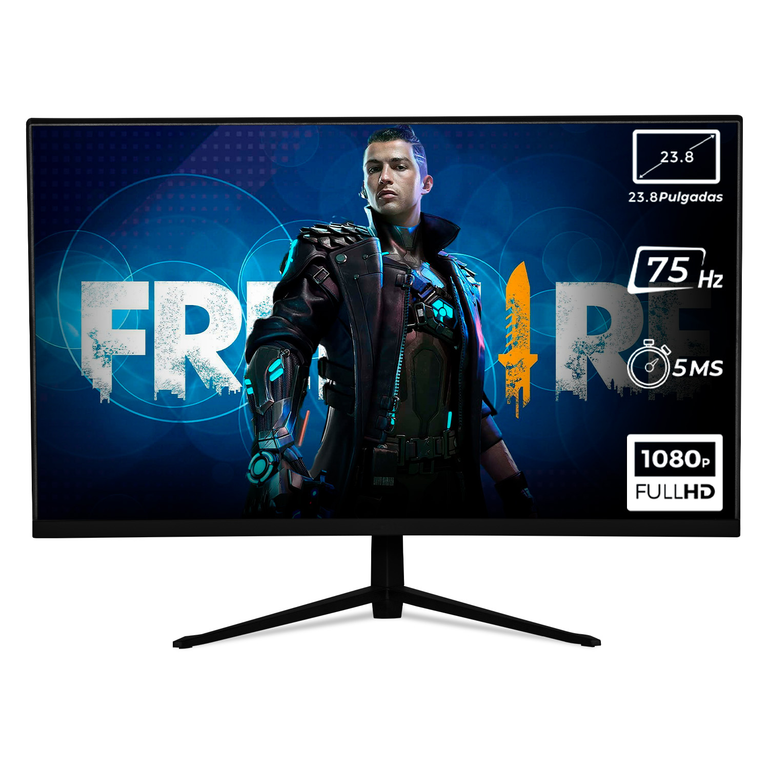 Foto 3 pulgar | Xtreme Pc Gaming Amd Radeon Vega Renoir Ryzen 7 5700g 16gb Ssd 500gb Monitor Curvo 23.8 Wifi Blanco