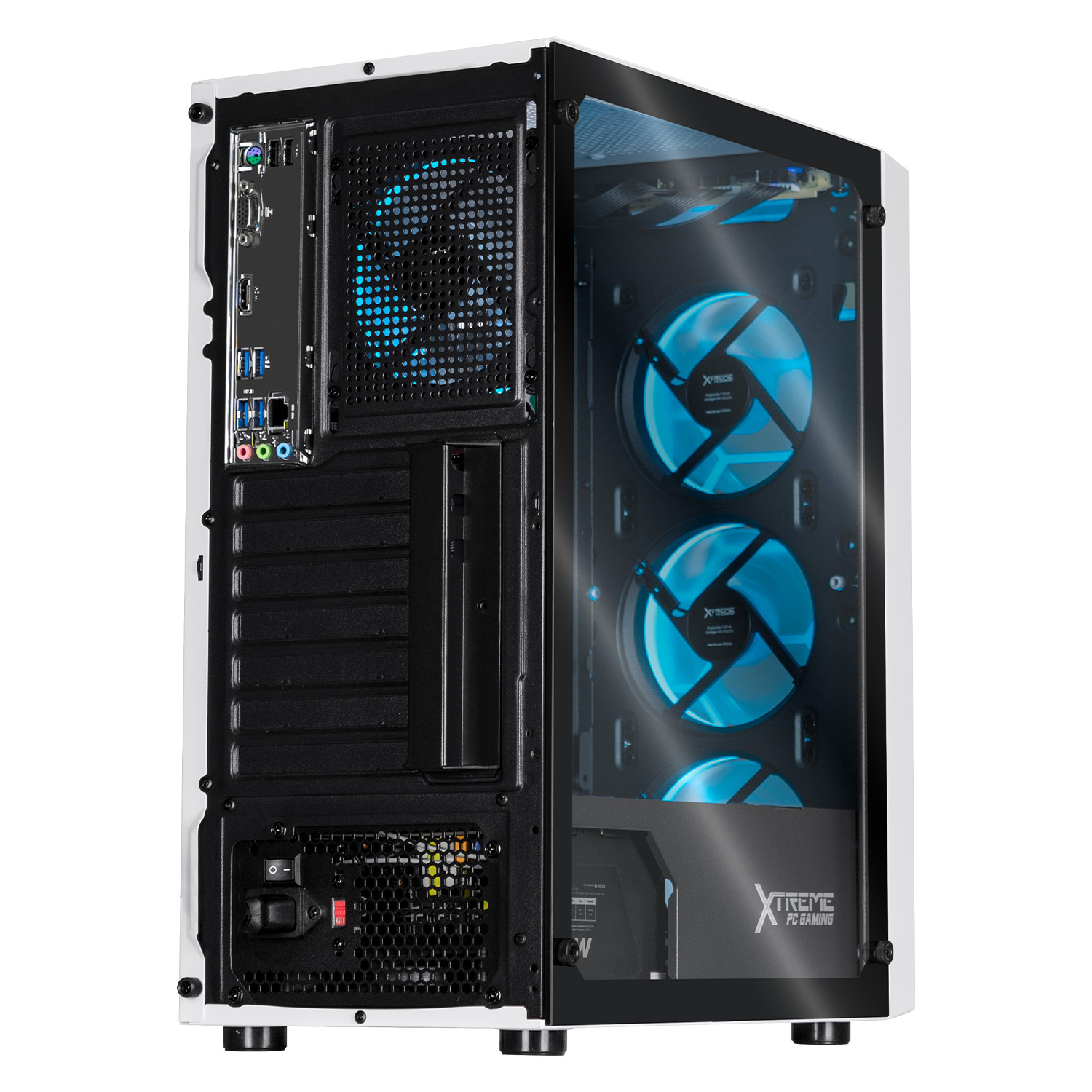 Foto 5 pulgar | Xtreme Pc Gaming Amd Radeon Vega Renoir Ryzen 7 5700g 16gb Ssd 500gb Monitor Curvo 23.8 Wifi Blanco