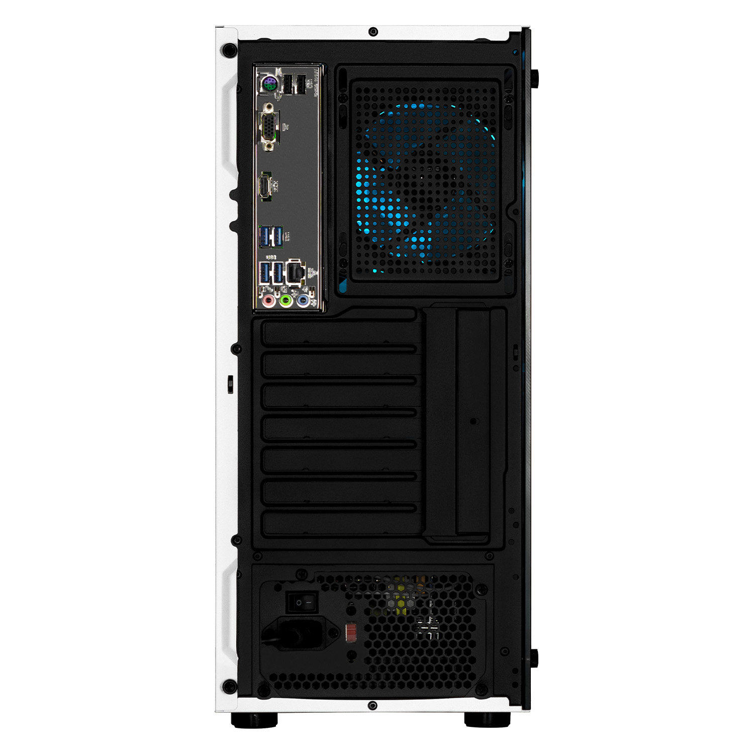 Foto 6 pulgar | Xtreme Pc Gaming Amd Radeon Vega Renoir Ryzen 7 5700g 16gb Ssd 500gb Monitor Curvo 23.8 Wifi Blanco
