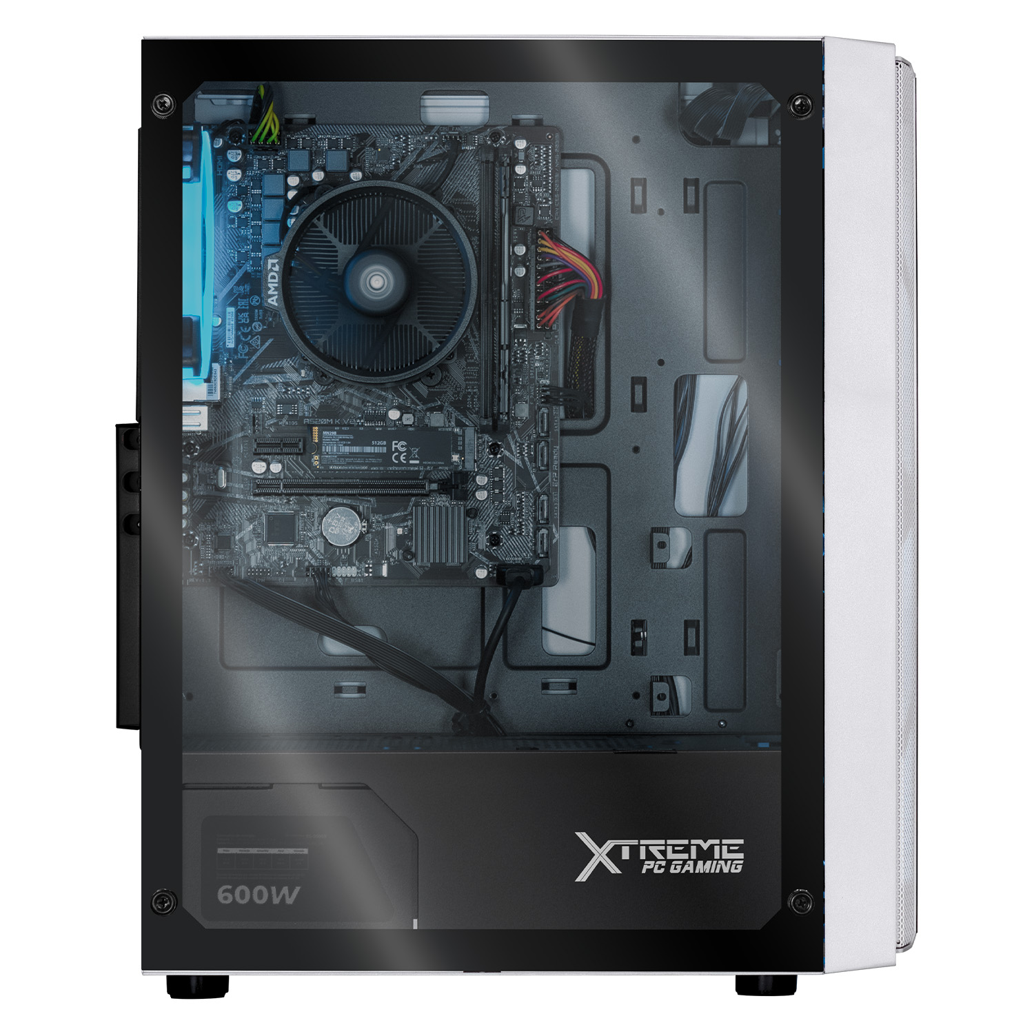 Foto 7 pulgar | Xtreme Pc Gaming Amd Radeon Vega Renoir Ryzen 7 5700g 16gb Ssd 500gb Monitor Curvo 23.8 Wifi Blanco
