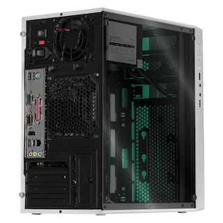 Foto 4 | Xtreme PC Intel Quad Core J4125 2.7 Ghz 16 GB SSD 500 GB Monitor 23.8'' Wifi Fusion White