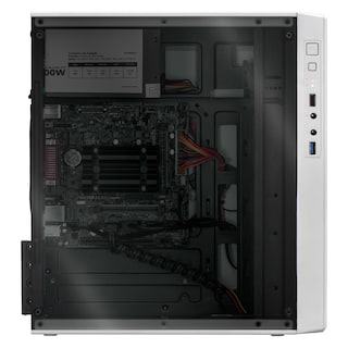 Foto 6 | Xtreme PC Intel Quad Core J4125 2.7 Ghz 16 GB SSD 500 GB Monitor 23.8'' Wifi Fusion White