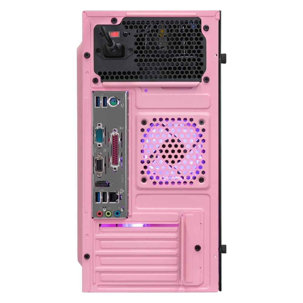 Foto 6 pulgar | Xtreme PC Intel Quad Core J4125 2.7 Ghz 16 GB SSD 500 GB Monitor 23.8 Wifi Pink