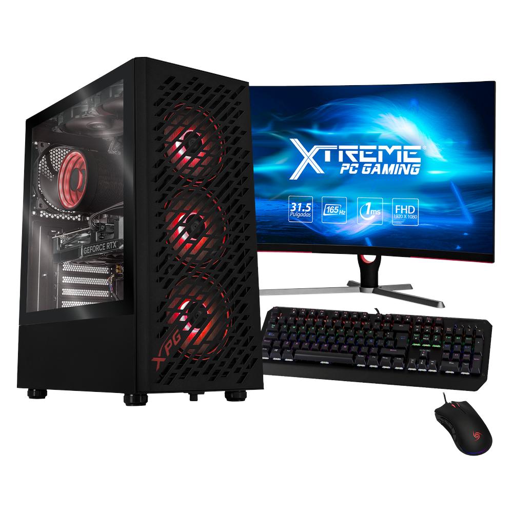 Foto 2 pulgar | Xtreme Pc Gaming Xpg Geforce Rtx 4060 Amd Ryzen 7 5700x 32gb Ssd 1tb Monitor Curvo 31.5 165hz Wifi A