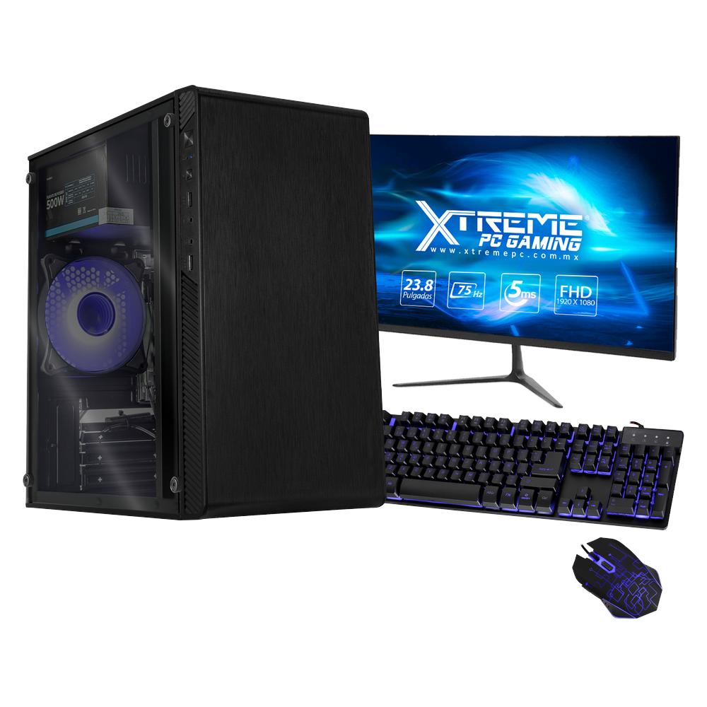 Xtreme Pc Gaming Amd Radeon Vega Renoir Ryzen 5 4600g 16gb Ssd 500gb Monitor 23.8 Wifi Negro