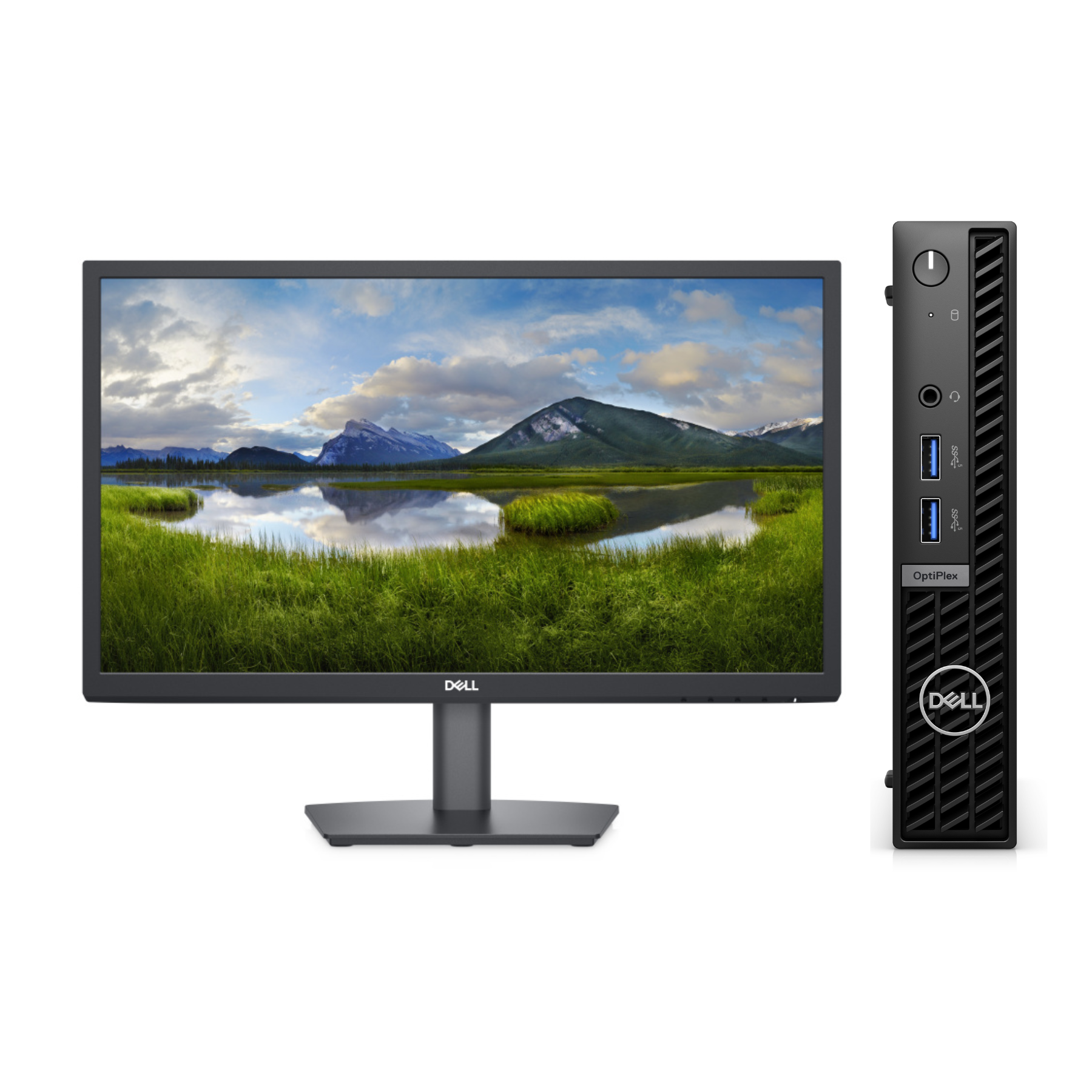 Computadora De Escritorio Dell Optiplex Mff 7010 Intel Core I5  16 Gb Ram 256 Gb Ssd Con Monitor Dell 210-bbbow