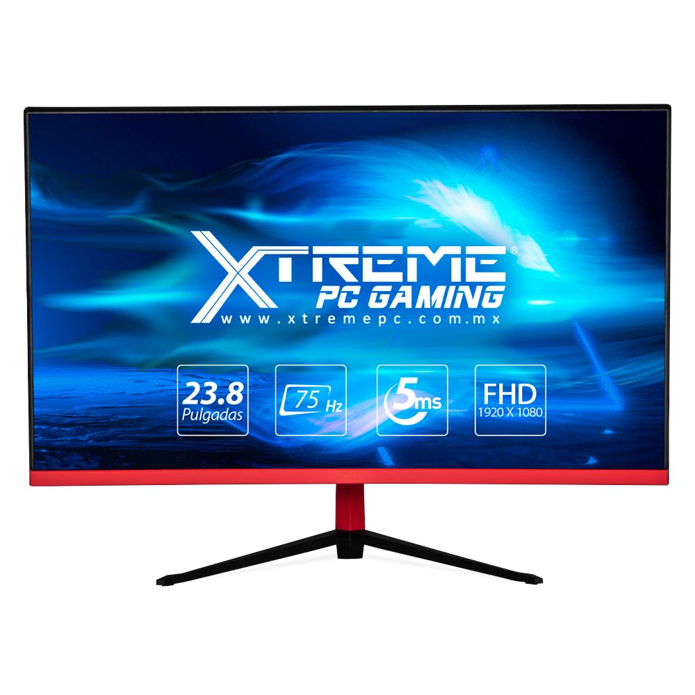 Foto 3 pulgar | Xtreme Pc Gaming Amd Radeon Vega Renoir Ryzen 7 5700g 16gb Ssd 500gb Monitor Curvo 23.8" Wifi Black