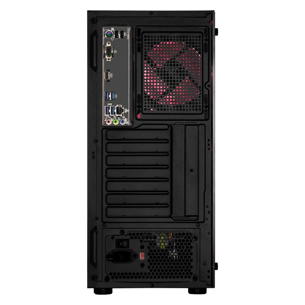 Foto 6 pulgar | Xtreme Pc Gaming Amd Radeon Vega Renoir Ryzen 7 5700g 16gb Ssd 500gb Monitor Curvo 23.8" Wifi Black