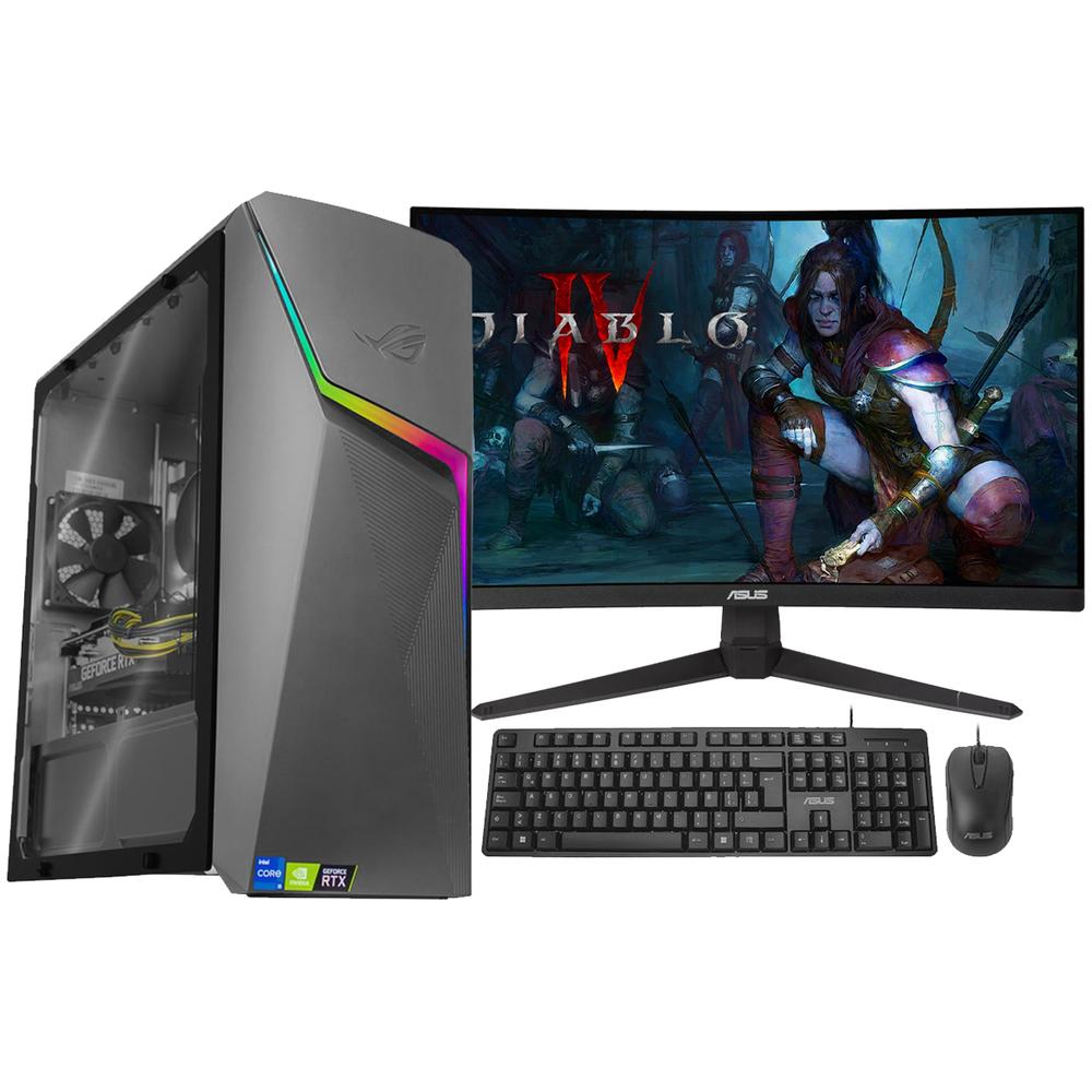 Foto 2 pulgar | Pc Gamer Asus Rog Strix G10 Geforce Rtx 3050 Core I5 16gb Ssd 512gb 2tb Wi-fi Monitor Tuf 23.8'' 165hz Kit Mouse