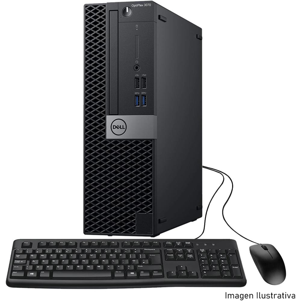 Foto 2 | Computadora Dell Optiplex 3070 Sff Intel Core I5 8gb Ram 512gb Ssd Windows 10 Pro + Mouse Teclado En Ingles (reacon