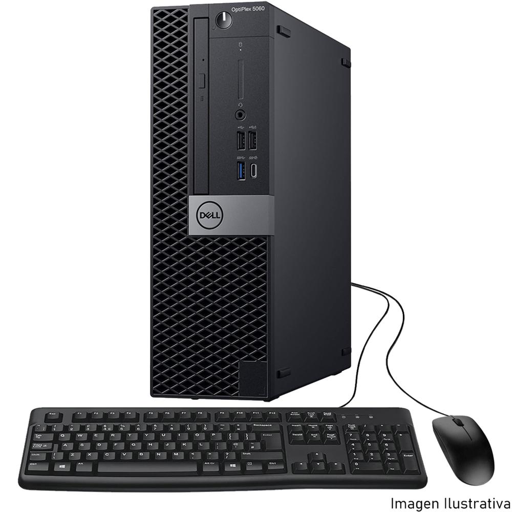 Foto 2 | Computadora Dell Optiplex 5060 Sff Intel Core I5 16gb Ram 256gb Ssd Windows 10 Pro + Mouse Teclado En Ingles (reac