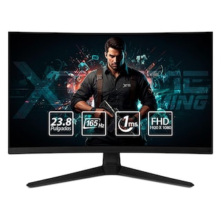 Foto 2 | Xtreme Pc Gaming Asus Tuf Geforce Rtx 4060 Amd Ryzen 5 5500 16gb Ssd 1tb Monitor Curvo 23.8 165hz Teclado Mouse Wifi B