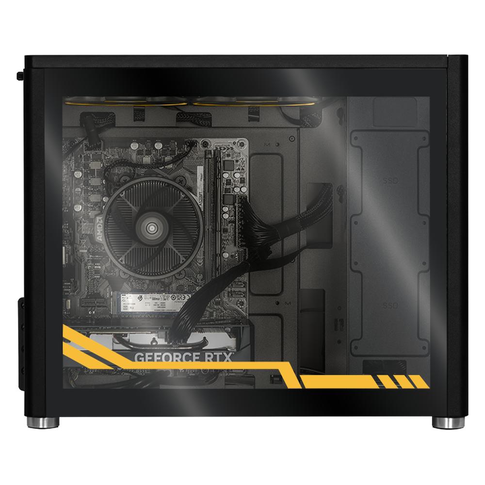 Foto 7 pulgar | Xtreme Pc Gaming Asus Tuf Geforce Rtx 4060 Amd Ryzen 5 5500 16gb Ssd 1tb Monitor Curvo 23.8 165hz Teclado Mouse Wifi B