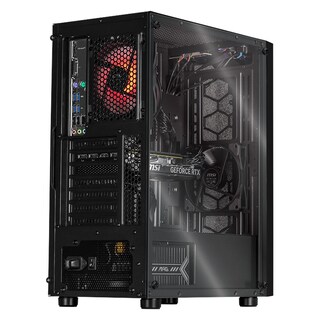 Foto 4 | Xtreme Pc Gaming Msi Geforce Rtx 4060 Amd Ryzen 5 5500 16gb Ssd 1tb Monitor 23.8 165hz Teclado Mouse Wifi Black