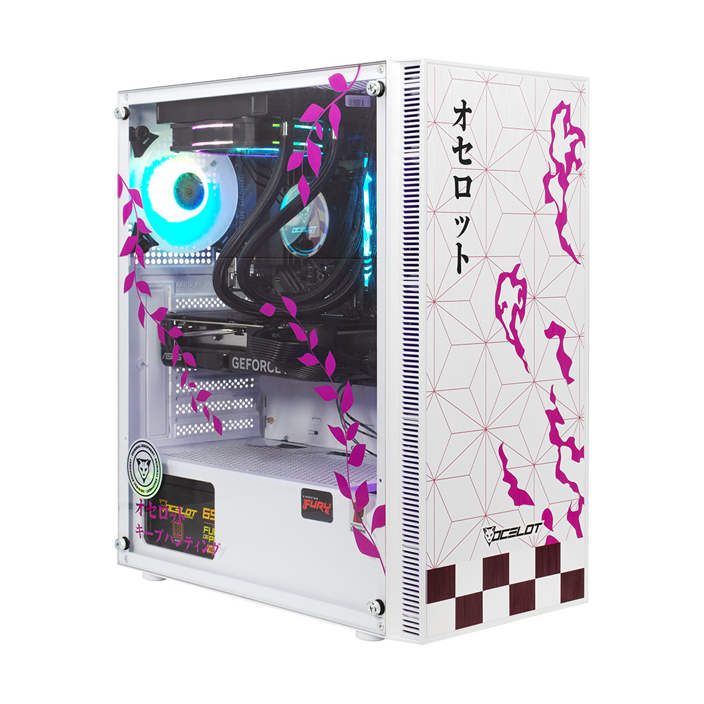 Computadora Gamer Ocelot Gaming Hanami, Amd Ryzen 5600x 3.70ghz, 16gb, 1tb - Sin Sistema Operativo