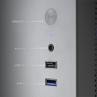 Foto 5 | Xtreme Pc Gaming Computadora Intel Core I5 12400 16gb Ssd 500gb Monitor 23.8 75hz Wifi Neuss Plus White